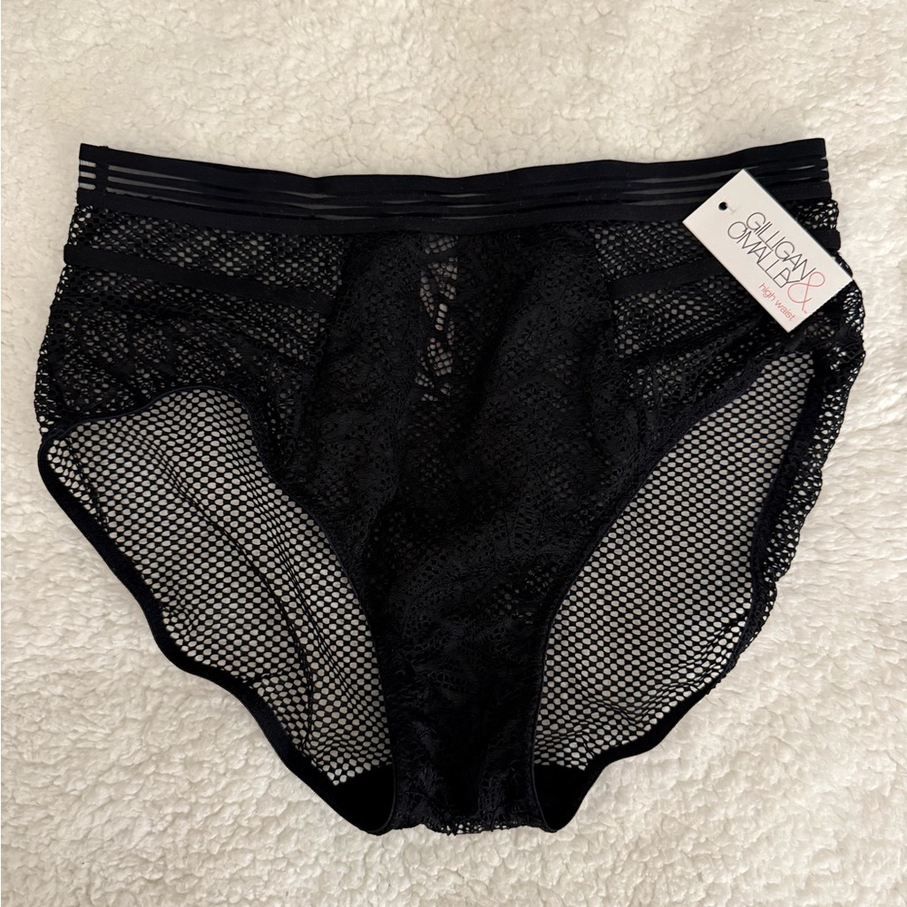 Gilligan & O'Malley Black Lace Panties Intimates